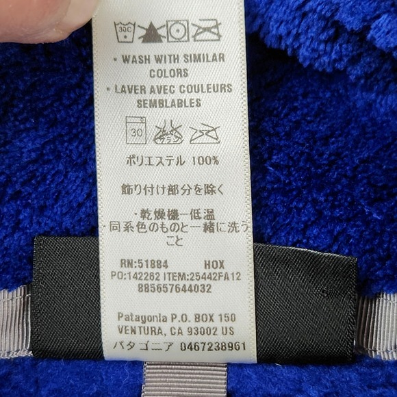 Patagonia Re Tool Snap T Pullover Womens Medium Blue Sweater - Picture 5 of 10